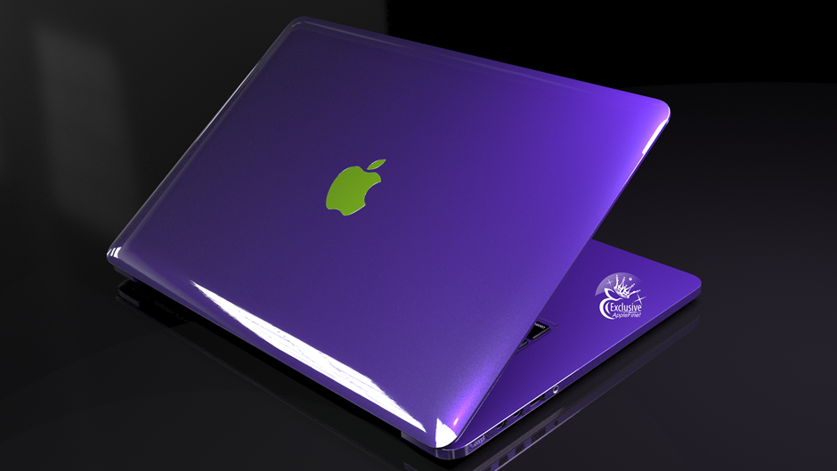 Купить эксклюзивный MacBook Pro Фиолетовый
